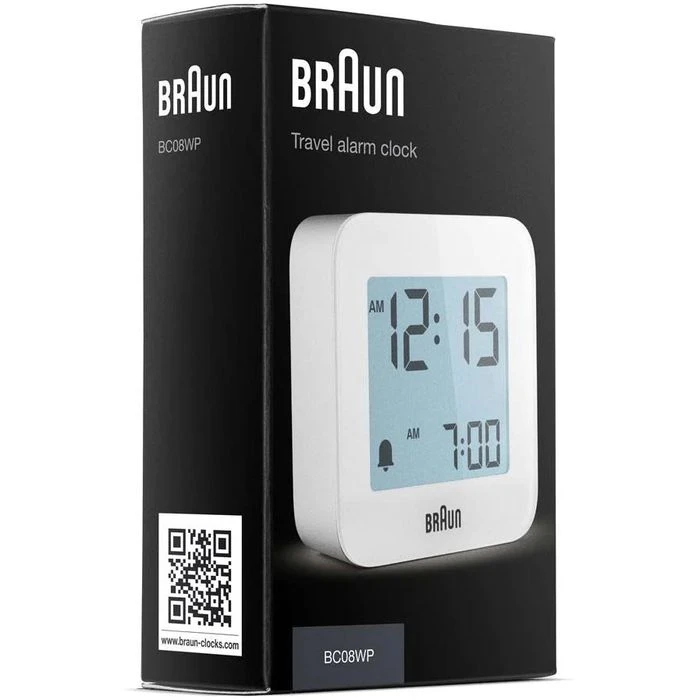 Braun Wecker BC08W Funk Digital, Weiß 9 Braun Wecker BC08W Funk Digital, Weiß – Bild 7