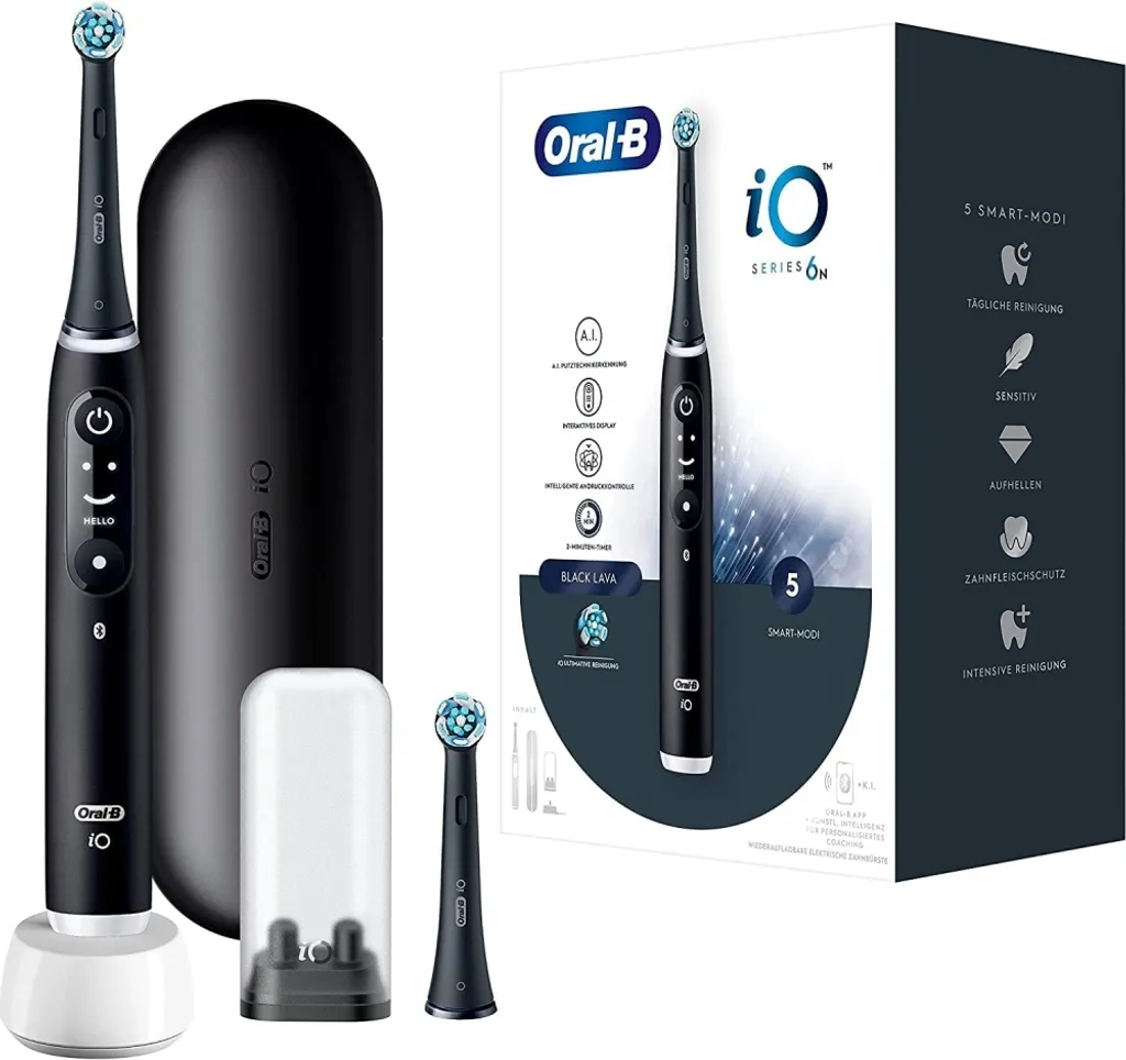 Oral-B IO Series 6 Black Lava + Etui 6 Oral-B IO Series 6 Black Lava + Etui – Bild 4