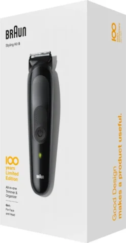 Braun 100 Jahre Multigrooming Kit5 Rasierer Inkl. Reiseetui (Akku-Betrieb) Black