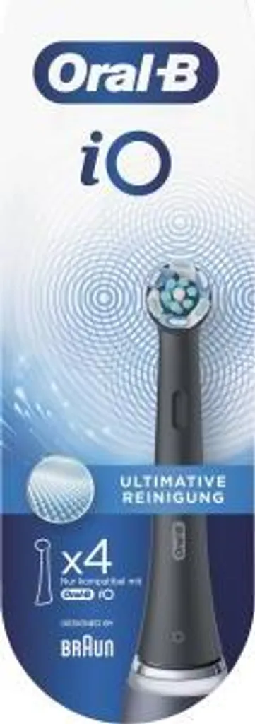 Braun Oral-B IO Aufsteckbürsten Ultimative Reinigung 4er BLACK 14 Braun Oral-B IO Aufsteckbürsten Ultimative Reinigung 4er BLACK – Bild 12