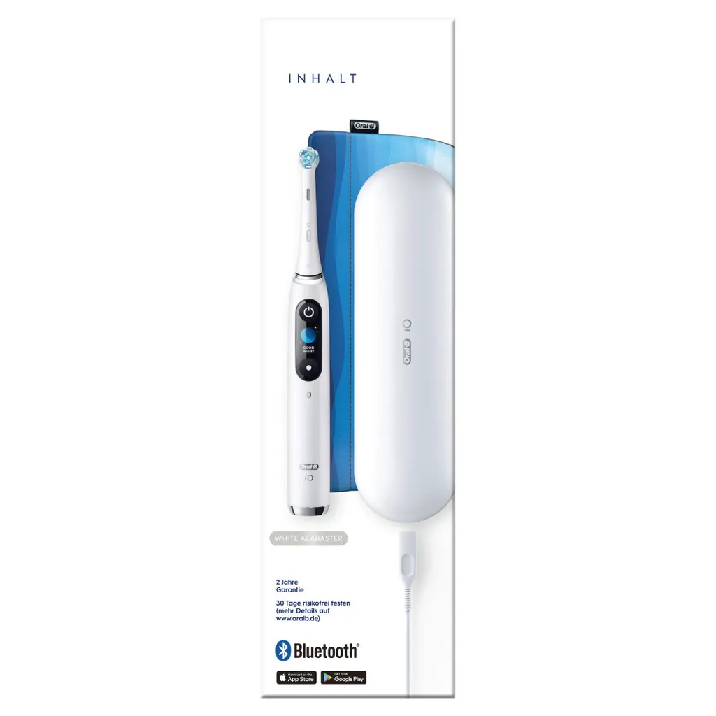 Braun Oral-B IO Series 9 Special Edition, Elektrische Zahnbürste ,weiß, White Alabaster 12 Braun Oral-B IO Series 9 Special Edition, Elektrische Zahnbürste ,weiß, White Alabaster – Bild 10