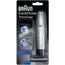 Braun Nasenhaartrimmer EN10 Ear & Nose Trimmer, Ohrhaartrimmer, Batteriebetrieben, Abwaschbar -Körperpflege Store 09192b03e64a6c84eb64e0d75d5936a6f52ad586 nasenhaartrimmer braun en10 ear und nose trimmer