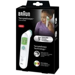 Braun Fieberthermometer TempleSwipe BST200WE, Schläfe, Farbwechsel-Display, Digital, Infrarot -Körperpflege Store 0be8b62230ed409798be53ee734e5f3914ce2d61 fieberthermometer braun templeswipe bst200we