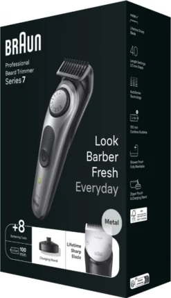 Braun BT7420 BeardTrimmer - Bartschneider - Grau -Körperpflege Store 0c02535543a80529473c9ce0b6d709c8