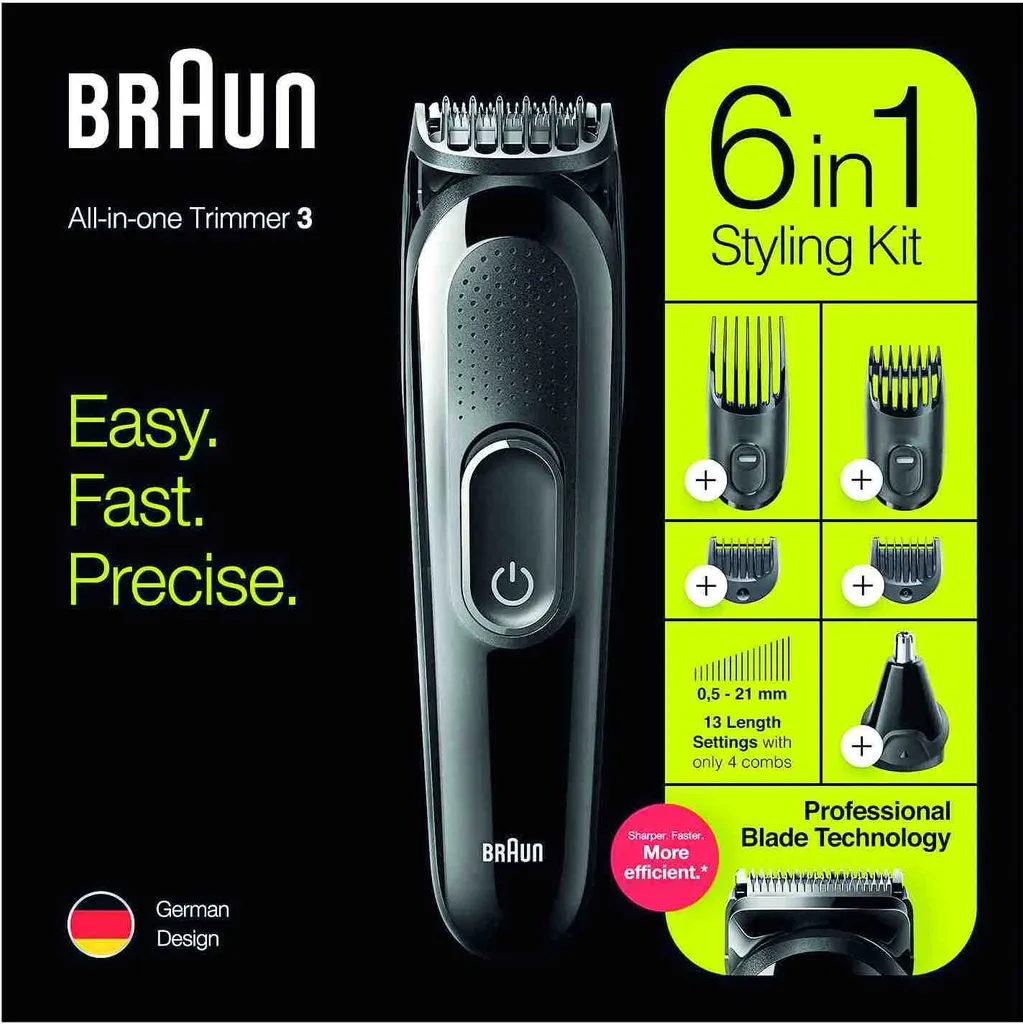 Braun Barbero MGK3220 Multifunktionsgerät 6 In Schwarz 5 Braun Barbero MGK3220 Multifunktionsgerät 6 In Schwarz – Bild 4