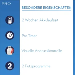 Oral-B PRO 2 2900 Doppelpack Elektrische Zahnbürste Mit Visueller Andruckkontrolle Für Extra Zahnfleischschutz, Schwarz/weiß 17 Oral-B PRO 2 2900 Doppelpack Elektrische Zahnbürste Mit Visueller Andruckkontrolle Für Extra Zahnfleischschutz, Schwarz/weiß -Körperpflege Store 0d2f6d48841c029ead523c8fc26b412b