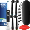 Oral-B Vitality 100 Schwarz Elektrische Zahnbürste + 4 Ersatzspitzen + Schwarzes Etui -Körperpflege Store 11cceae1b8160c684ad17804a7aa4eb3