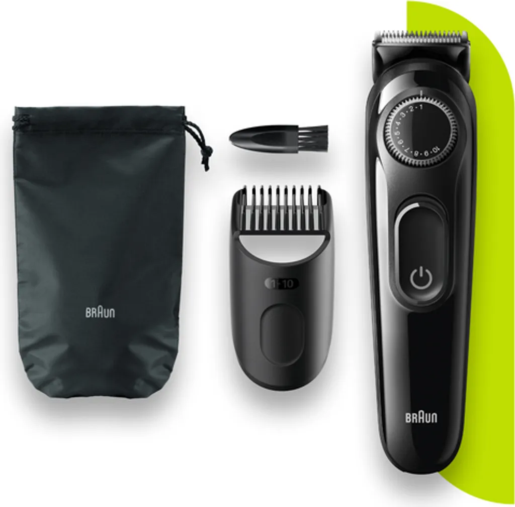 Braun BeardTrimmer BT3324 + Kulturbeutel 3 Braun BeardTrimmer BT3324 + Kulturbeutel