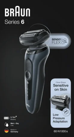 Braun Series 6 60-N1000s Elektrorasierer Für Herren, Grau 21 Braun Series 6 60-N1000s Elektrorasierer Für Herren, Grau -Körperpflege Store 137df0ce66f9ec201e2c1fabf4a10dc5