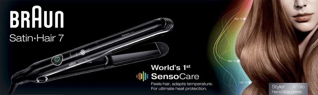Braun Satin Hair 7 ST 780 Glätteisen (SensoCare) 4 Braun Satin Hair 7 ST 780 Glätteisen (SensoCare) – Bild 2