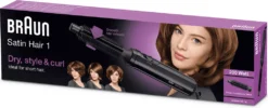 Braun Satin Hair 1 AS 110 Warmluft-Lockenbürste (inklusive Bürstenaufsatz) -Körperpflege Store 19278e38ba6be9b4f4267e233bef2d17