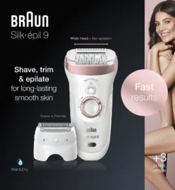 Braun Epilierer Silk-epil 9-720 SensoSmart TM, MicroGrip, SensoSmart, Wet & Dry -Körperpflege Store 19ecc2d27b2f7b8d40737e2c6386b9f1