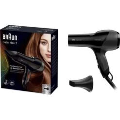 Braun HD780 Satin Hair 7, SensoDryer, Haartrockner, 2000 Watt, Schwarz -Körperpflege Store 1c9e97e311b6e68560a5ea5b09e988a730404e7b haartrockner braun satin hair 7 sensodryer hd780