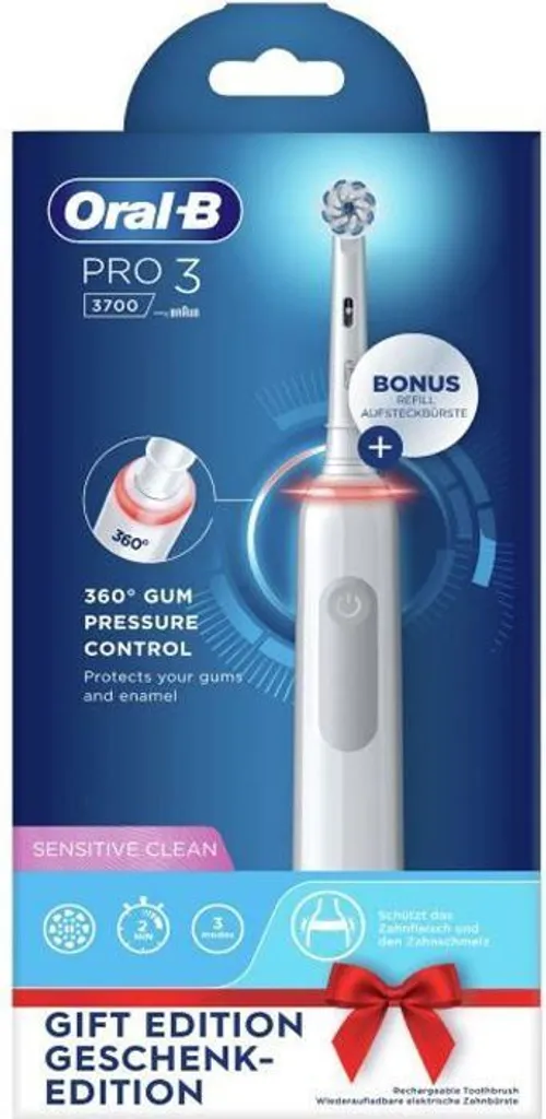 BRAUN Oral-B Pro 3700 Sensitive 3 BRAUN Oral-B Pro 3700 Sensitive