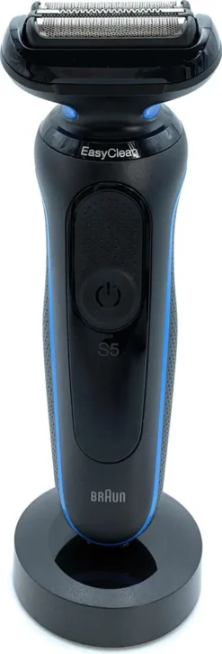 Braun Rasierer 50-B4650cs Cordless, Ladezeit 1 H, Lithium-Ionen, Anzahl Scherköpfe/Klingen 3, Schwarz/Blau, Wet & Dry -Körperpflege Store 1ea1a016568fb738b0b29385cda4269e