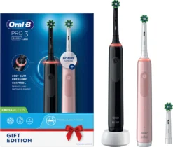 Oral-B PRO 3 3900 Duopack Black-Pink Edition JAS22