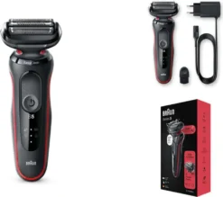 Braun Herrenrasierer Series 5 51-R1000s Wasserdicht EasyClean-System 3 Klingen -Körperpflege Store 21fa46d4734faae9b48ce9327d4fb570