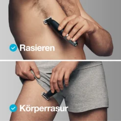 Braun Series XT5 Barttrimmer, Elektrischer Rasierer Für Herren, Bodygrooming-Set, Langlebige Klinge, XT5100 11 Braun Series XT5 Barttrimmer, Elektrischer Rasierer Für Herren, Bodygrooming-Set, Langlebige Klinge, XT5100 -Körperpflege Store 247f2e525f72caa37c89b7c468d72473