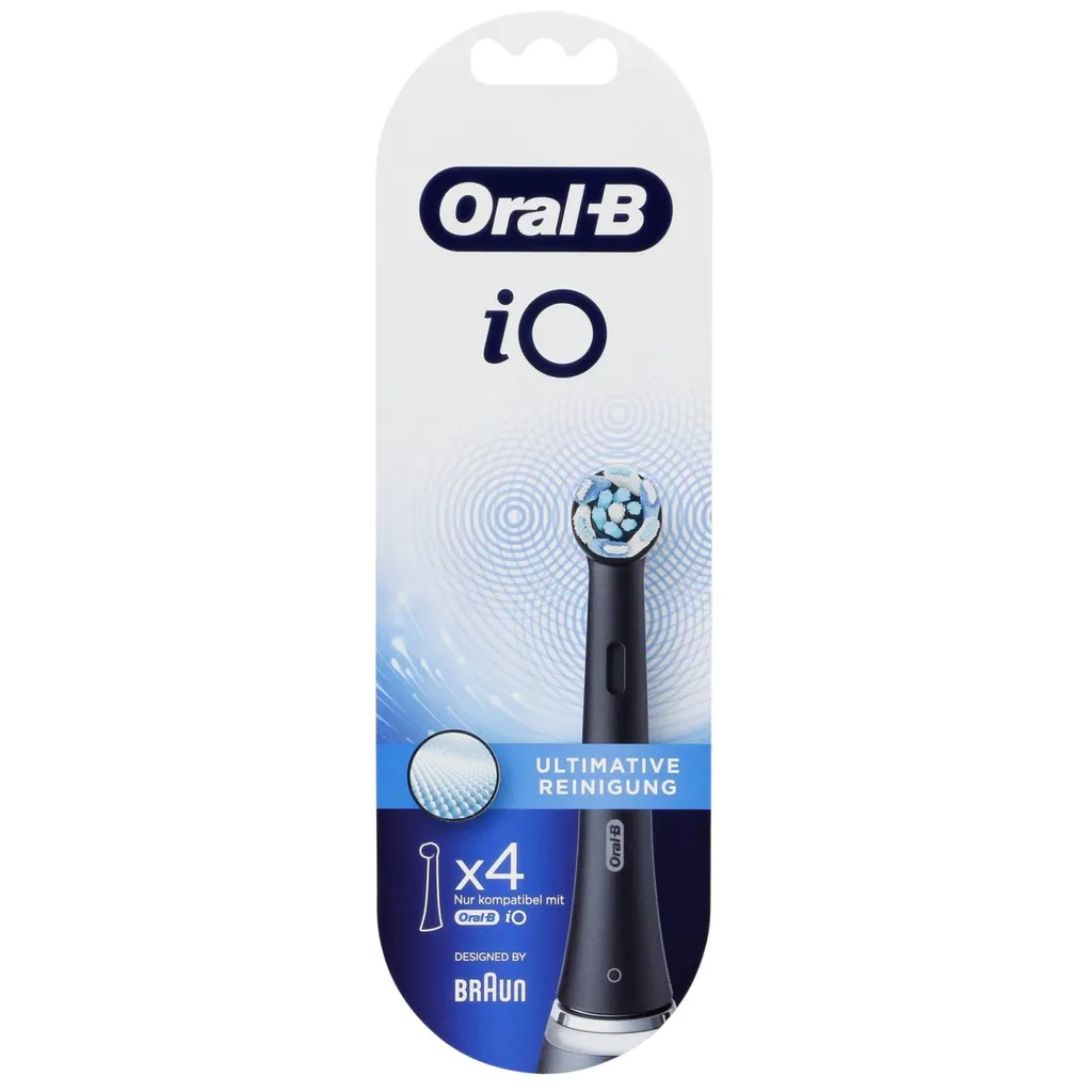 Braun Oral-B IO Aufsteckbürsten Ultimative Reinigung 4er BLACK 3 Braun Oral-B IO Aufsteckbürsten Ultimative Reinigung 4er BLACK