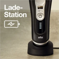 Braun Elektrischer Rasierer - Series 9 - 9410s Wet&dry - Schwarz Matt -Körperpflege Store 252c1d59b09d0543ba534a3ac35aa848