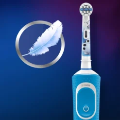 Oral-B Kids Frozen Elektrische Zahnbürste Mit Disney-Stickern, Für Kinder Ab 3 Jahren, Blau -Körperpflege Store 268dafbc2c920b41f0d6c6ca875c74e8