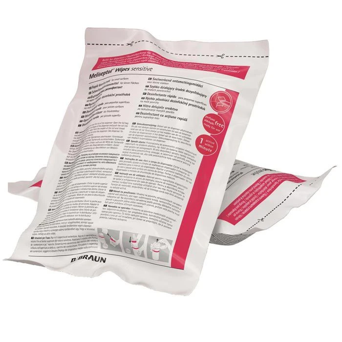 B.Braun Desinfektionstücher 19530 Meliseptol Wipes, Sensitive, Oberflächen, Nachfüllpack, 60 Tücher 4 B.Braun Desinfektionstücher 19530 Meliseptol Wipes, Sensitive, Oberflächen, Nachfüllpack, 60 Tücher – Bild 2