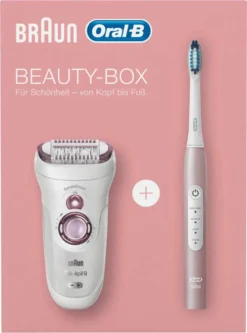 Braun & Oral-B Beauty Box Silk-epil 9-700 SensoSmart & Oral-B Pulsonic Slim Luxe 21 Braun & Oral-B Beauty Box Silk-epil 9-700 SensoSmart & Oral-B Pulsonic Slim Luxe -Körperpflege Store 27787aef3985b913b274ee1c73b07418