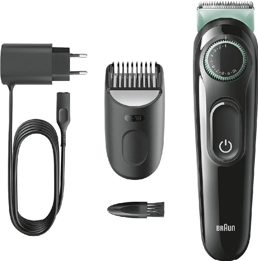 Braun BT3321 BeardTrimmer 3 - Bartschneider - Schwarz/mint 9 Braun BT3321 BeardTrimmer 3 - Bartschneider - Schwarz/mint – Bild 7