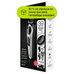 Braun Beard Trimmer/hair Clipper Men, Trimmer/hair Clipper, Incl. 3 Attachments & Shaver, 39 Length Settings, BT5265, Black/silver-metallic BT5265 Single -Körperpflege Store 2860d5f565363f54a720635942227a88