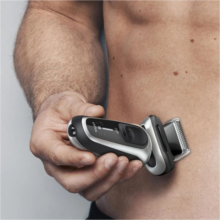 Braun Scherkopf EasyClick BodyGroomer-Aufsatz, Für Braun Rasierer Series 5, 6 Und 7 7 Braun Scherkopf EasyClick BodyGroomer-Aufsatz, Für Braun Rasierer Series 5, 6 Und 7 – Bild 5