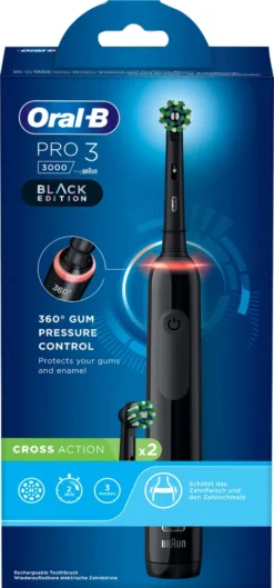 Oral-B PRO 3 3000 Cross Action Black Edition JAS 22 18 Oral-B PRO 3 3000 Cross Action Black Edition JAS 22 -Körperpflege Store 291bf3db7f4d710198ca6326ad547483