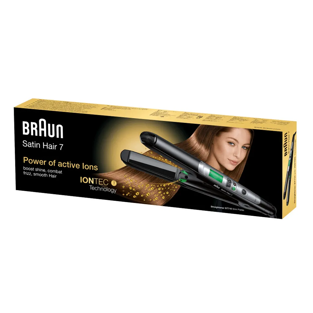 Braun Haarglätter Satin Hair 7 ST 710 Iontec 130°-200° Stylingplatte NanoGlide 5 Braun Haarglätter Satin Hair 7 ST 710 Iontec 130°-200° Stylingplatte NanoGlide – Bild 4