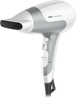 Braun Satin Hair 5 PowerPerfection Haartrockner HD580 – Leistungsstarkes, Schnelles Trocknen Mit Ionentechnologie