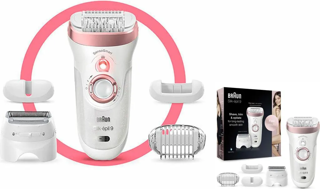 Braun Silk-épil 9 9-725, Weiß/roségold 4 Braun Silk-épil 9 9-725, Weiß/roségold – Bild 2