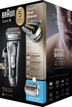 Braun Series 9cc Brauns Premium Elektrorasierer Mit 4+1 Scherkopf, Rasierer & Präzisionstrimmer, Reinigungs- & Ladestation, Inkl. Scherkopf, Chrom 19 Braun Series 9cc Brauns Premium Elektrorasierer Mit 4+1 Scherkopf, Rasierer & Präzisionstrimmer, Reinigungs- & Ladestation, Inkl. Scherkopf, Chrom -Körperpflege Store 2f1552f3ebd94fb36501734863716559
