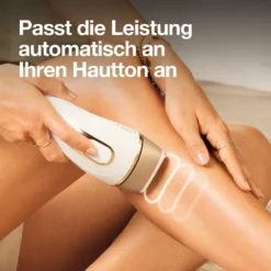 Braun IPL Silk-expert Pro 5, Dauerhaft Sichtbare Haarentfernung Für Zuhause, Weiß/Gold, PL5243 -Körperpflege Store 2f17f2faa89f09d266326ddb48931444
