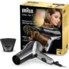 Braun Haartrockner Satin Hair 7 IonTec, HD710, Ionen-Haartrockner, 2200 Watt, Schwarz