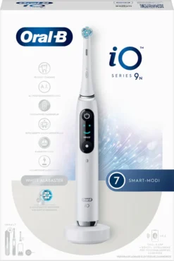 Oral-B IO Series 9N White AlabasterJAS22 -Körperpflege Store 3129e15da3e414196826488c132df807