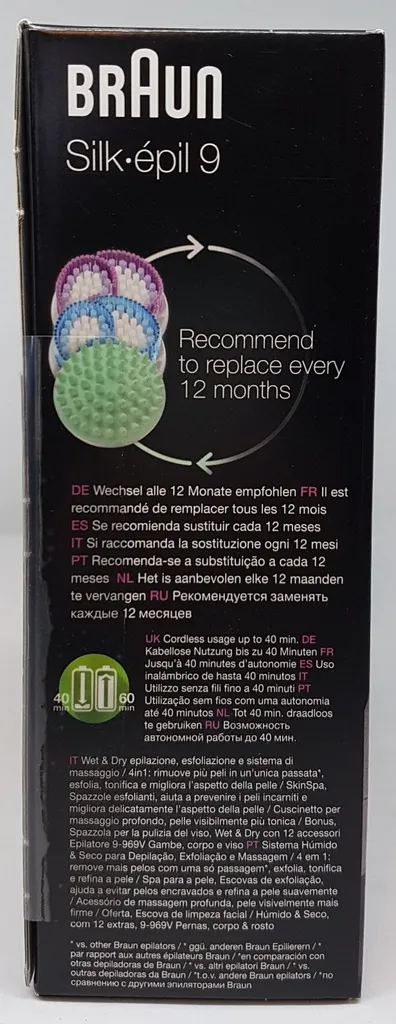 Braun Silk-epil Skin Spa 9-969v Gesichtreinigungsbürste 11 Braun Silk-epil Skin Spa 9-969v Gesichtreinigungsbürste – Bild 9