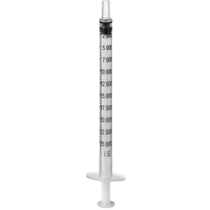 B.Braun Spritzen Omnifix-H, 25.000 I.E., 1ml, Steril, Einweg, 100 Stück 3 B.Braun Spritzen Omnifix-H, 25.000 I.E., 1ml, Steril, Einweg, 100 Stück