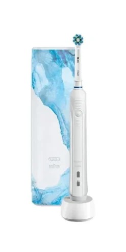 Oral-B Elektrische Zahnbürste Pro 1750 Design Edition Weiß