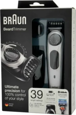 Braun BT5060 - Barttrimmer Mit Akkubetrieb Und 3 Aufsätzen -Körperpflege Store 33df1cddbbd9b61344f0d36a6ddeeb12