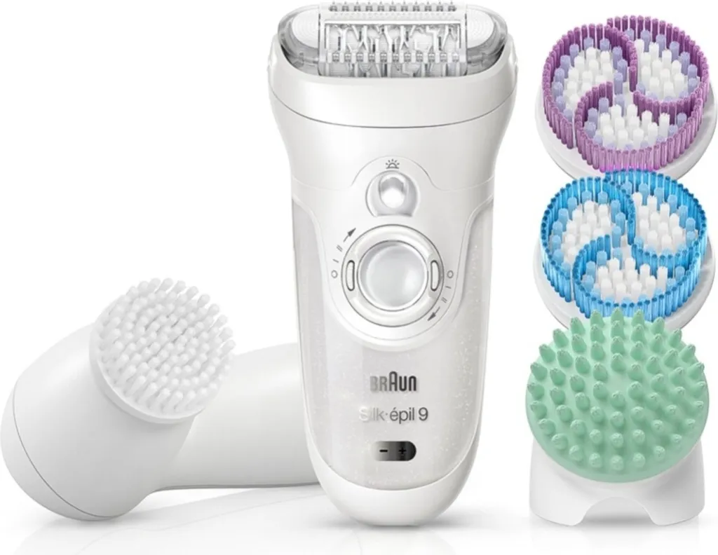Braun Silk-epil 9 - 969 SkinSpa Wet Und Dry Akku Epiliergerät Inkl. Gesichtsreinigungsbürste 8 Braun Silk-epil 9 - 969 SkinSpa Wet Und Dry Akku Epiliergerät Inkl. Gesichtsreinigungsbürste – Bild 6
