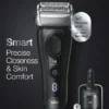 Braun Series 8 8460cc Elektrorasierer Für Herren, 3+1 Scherkopf Mit Präzisionstrimmer, Sonic-Technologie Und 40°-Kopf Mit Konturenanpassung, Wet & Dry -Körperpflege Store 392ce01aa54b087e5243ae20a21246b6