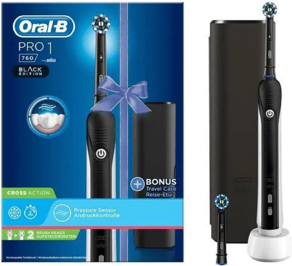 Braun Oral-B Pro 760 Cross Action + Refill + Travel Case 10 Braun Oral-B Pro 760 Cross Action + Refill + Travel Case – Bild 8