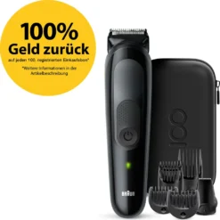 Braun 100 Jahre Multigrooming Kit5 Rasierer Inkl. Reiseetui (Akku-Betrieb) Black -Körperpflege Store 39d9f3c4ad81c360077ecb2c77a10f5e