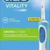 Oral-B Vitality Cross Action | Timer | Gewinkelte Borsten | Effiziente Plaqueentfernung -Körperpflege Store 3c77f8ff265b489501115942750dfb63