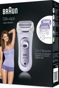 Braun Silk-épil Lady Shaver 5-560 In Lila – 3-In-1 Kabelloser Elektrischer Rasierer, Trimmer- Und Peeling-System 16 Braun Silk-épil Lady Shaver 5-560 In Lila – 3-In-1 Kabelloser Elektrischer Rasierer, Trimmer- Und Peeling-System -Körperpflege Store 3d059c6daffee3cfcd23790bbbf688c7