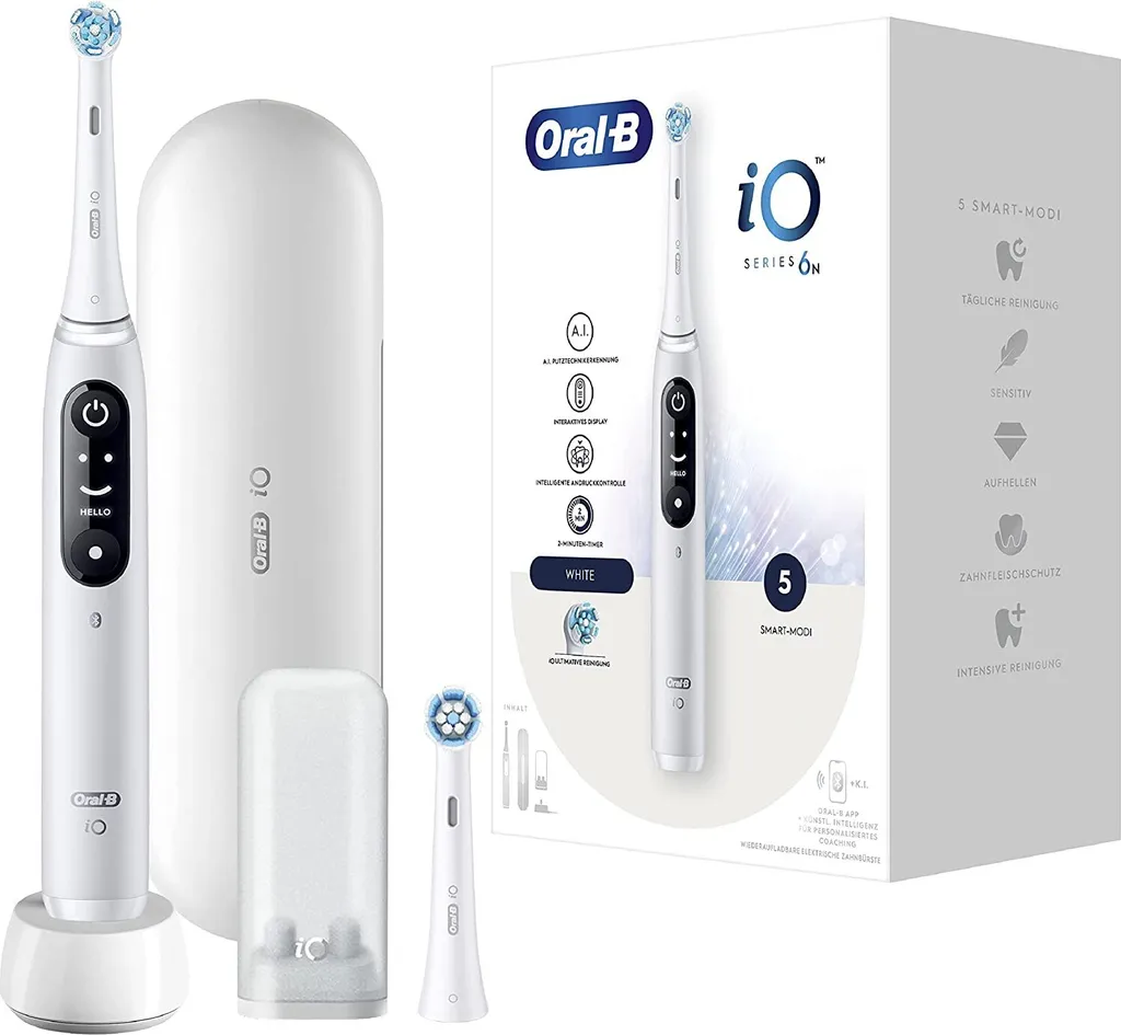 Oral-B IO Series 6 White + Etui 3 Oral-B IO Series 6 White + Etui