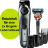 Braun BT7220 Herren-Barttrimmer Und Haarschneider, 39 Längeneinstellungen, Schwarz/grau-metallic -Körperpflege Store 3eb361a8cabf967efb337b3d9885da83